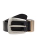32MM Mixed-Metal Leather Belt