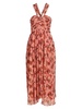 Jaylin Halterneck A Line Dress