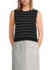Striped Cashmere Tank Top