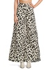 Dot Print Wide-Leg Jeans