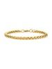 18K Gold Plated Stainless Steel Wheat Chain Bracelet