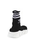 Speed Logo High Top Sock Sneakers