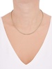 14K Yellow Gold 18" Box Chain Necklace
