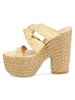 Playa Sohigh Knot Platform Sandals