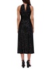 Surplice Sequin Mididress