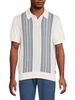 Mod Stripe Sweater Polo