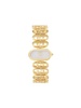 28MM Goldtone Stainless Steel & 0.03 TCW Diamond Bracelet Watch