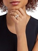 Sterling Silver & 0.15 TCW Diamond Band