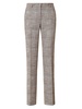 Mikko Plaid Straight-Leg Pants