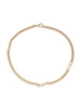 Goldtone Love Cuban Chain Necklace/18''