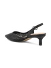 Snipe Kitten Heel Studded Slingback Pumps