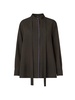 Silk Crepe Tunic Blouse