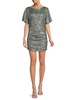 Zendaya Sequin Ruched Mini Dress