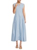 Millie Split Neck Maxi Dress