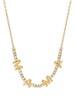 14K Yellow Gold & 0.25 TCW Diamond Mama Necklace