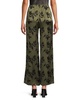Printed Silk Pants
