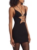 Star Cut-Out Minidress