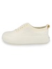 Leather Mix Low-Top Sneakers
