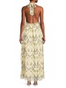 Acanella Floral Halterneck Maxi Dress