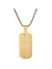 18K Gold Plated Serenity Prayer Pendant Necklace