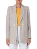 Boyfriend Cotton-Blend Seersucker Blazer