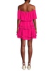 Tiered Mini Flare Dress
