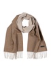 Ombre Fringe Cashmere Scarf