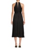 Chain Halter Midaxi Dress