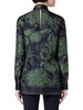 Abraham Flower Silk Twill Shirt