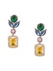 Luxe Madison Goldtone & Cubic Zirconia Statement Earrings
