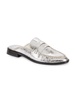 Havan Metallic Leather Mules