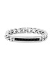 Black IP, 18K Goldplated Stainless Steel & Simulated 8.88 TCW Diamonds Cuban Link Chain Bracelet