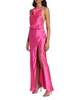 Aurela Cowlneck Silk Maxi Dress