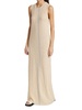 Spray-Painted Jersey Sleeveless Maxi Dress