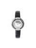 Policromia 33MM Stainless Steel & Alligator Leather Strap Watch