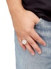Sterling Silver North Star Signet Ring