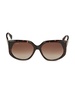 58MM Square Shield Sunglasses
