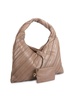 Dakota Textured Leather Hobo Bag