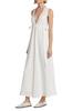 Lorna V-Neck Midi-Dress