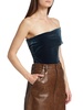 Bree Velvet Asymmetric Bodysuit