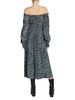 Lillian Smocked Midi-Dress