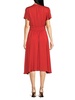 Flutter Sleeve Midi Dress