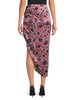 Amanda Silk Cinch Midi Skirt