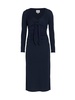 Brenna Jersey Tie Midi Dress