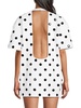 Polka Dot T-Shirt Minidress