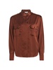 Oakley Satin Button Blouse