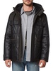 Harrigan Faux Wool Hooded Jacket