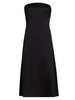 Megan Strapless Silk Midi Dress