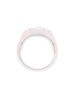 14K White Gold, Black Diamond & 0.94 TCW Diamond Signet Ring