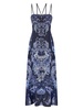 Strappy Floral Midi Dress